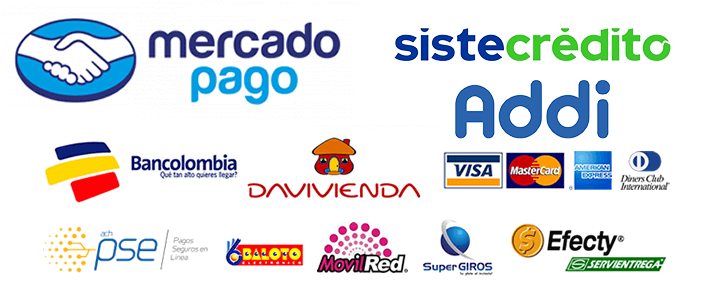 Medios de pago aceptados