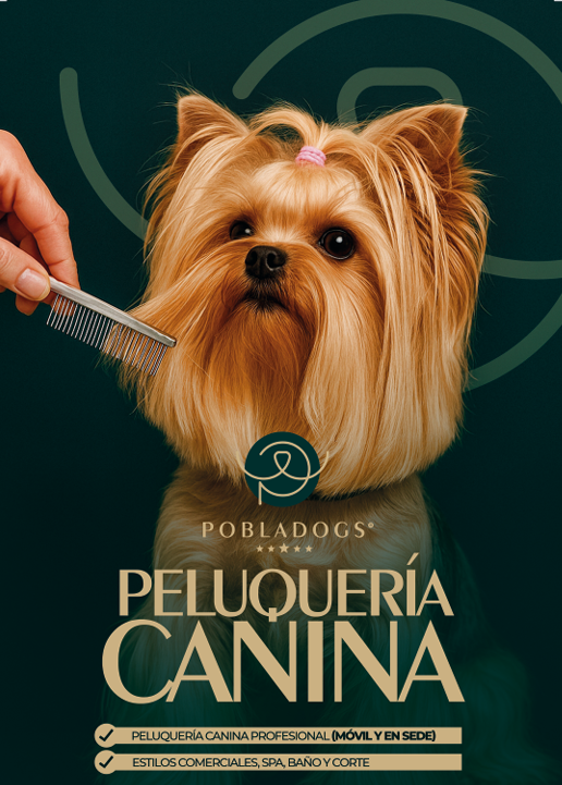 Peluquería canina — <span class="brand-name">Pobladogs</span>